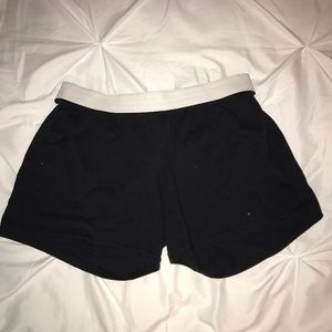 black soffe shorts